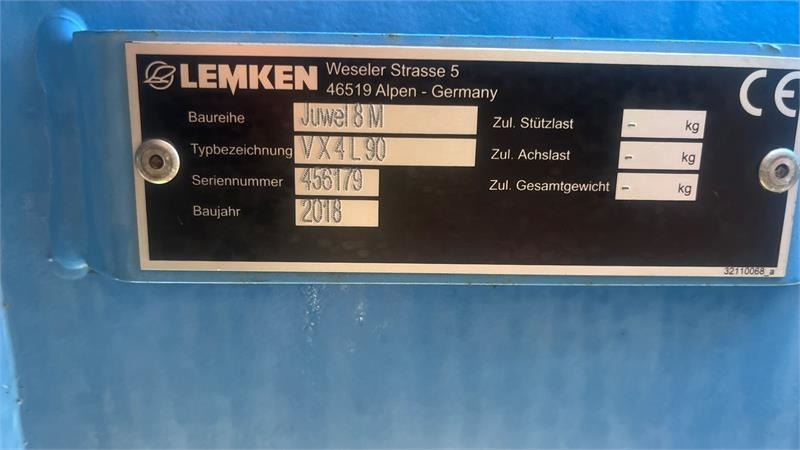 Lemken Juwel 8M VX4L90 MEGET VELHOLDT plov som ikke har k - Arado: foto 5 Lemken Juwel 8M VX4L90 MEGET VELHOLDT plov som ikke har k - Arado: foto 5