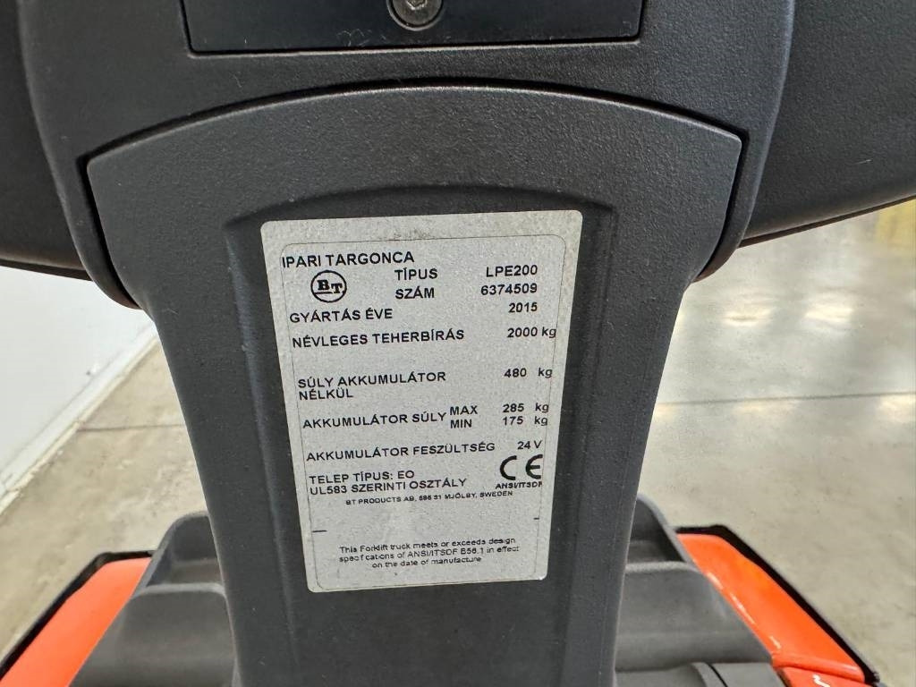 Toyota 10792 LPE 200 - Porta-palete: foto 4 Toyota 10792 LPE 200 - Porta-palete: foto 4