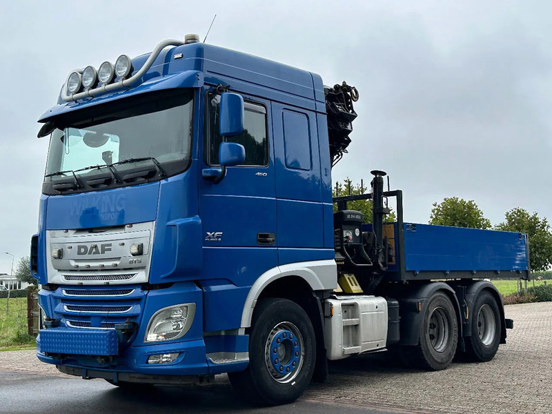 Camião grua DAF XF 460 6x4!! HIAB 24TM CRANE/KRAN/TREKKER/BAKWAGEN!!BAUKRANE TRANSPORT!!euro6!: foto 6