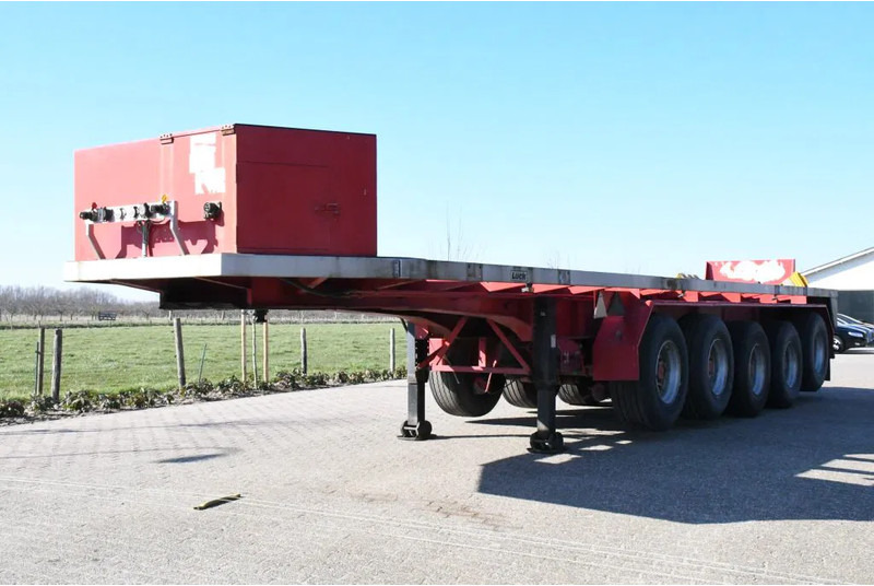 LUECK SPR75/5 5 achse BALLAST TRAILER 3x STEERAXLE!! - Semi-reboque plataforma/ Caixa aberta: foto 2 LUECK SPR75/5 5 achse BALLAST TRAILER 3x STEERAXLE!! - Semi-reboque plataforma/ Caixa aberta: foto 2