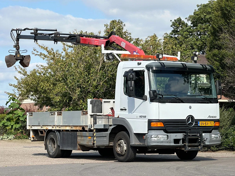 Mercedes-Benz Atego 1018 KRAAN/CRANE HMF403!!129tkm - Camião grua: foto 1 Mercedes-Benz Atego 1018 KRAAN/CRANE HMF403!!129tkm - Camião grua: foto 1