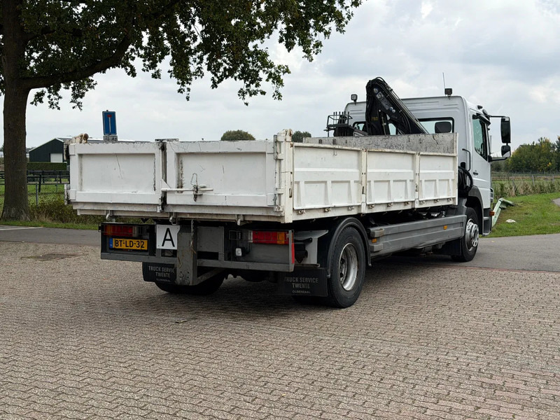 Camião basculante, Camião grua Mercedes-Benz Atego 1218 KRAAN/KIPPER!!MANUELL!!: foto 13