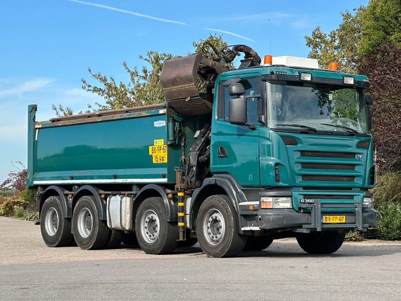 Scania G360 8x4!!Z-Kraan/KIPPER!! - Camião basculante, Camião grua: foto 2 Scania G360 8x4!!Z-Kraan/KIPPER!! - Camião basculante, Camião grua: foto 2