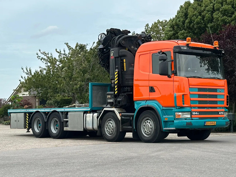 Scania R124-470 8X4!! HIAB70TM/FLY-JIB!!WINCH/LIER!!TOP!! - Camião grua: foto 4 Scania R124-470 8X4!! HIAB70TM/FLY-JIB!!WINCH/LIER!!TOP!! - Camião grua: foto 4