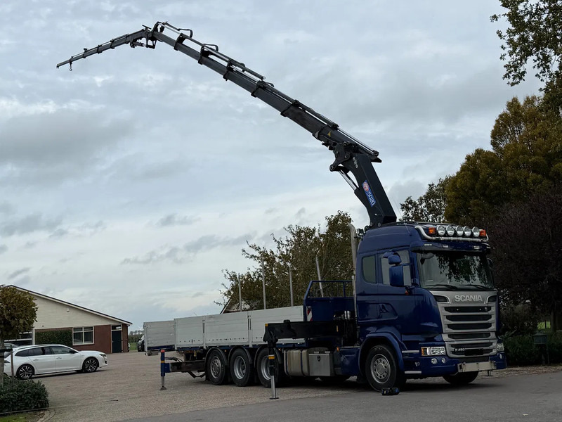 Scania R450 8X4 TRIPLE !!EURO6!! 50TM/JIB/!!TOP!!ROOF/DACH/MONTAGE!!MANUTENTION!! CRANE!!GRUE!! - Camião grua: foto 1 Scania R450 8X4 TRIPLE !!EURO6!! 50TM/JIB/!!TOP!!ROOF/DACH/MONTAGE!!MANUTENTION!! CRANE!!GRUE!! - Camião grua: foto 1