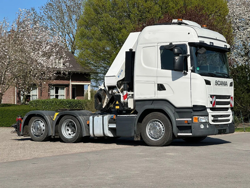 Scania R450 6x2 !!TRACTOR!!!CRANE/GRUE/HMF 50TM!!TOP!EURO6!! - Tractor: foto 5 Scania R450 6x2 !!TRACTOR!!!CRANE/GRUE/HMF 50TM!!TOP!EURO6!! - Tractor: foto 5