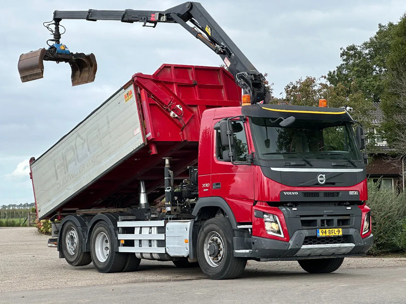 Volvo FMX 330 EURO6!!6X4!!VOORAS AANGEDREVEN!!Z-Kraan/KIPPER!! - Camião basculante, Camião grua: foto 4 Volvo FMX 330 EURO6!!6X4!!VOORAS AANGEDREVEN!!Z-Kraan/KIPPER!! - Camião basculante, Camião grua: foto 4