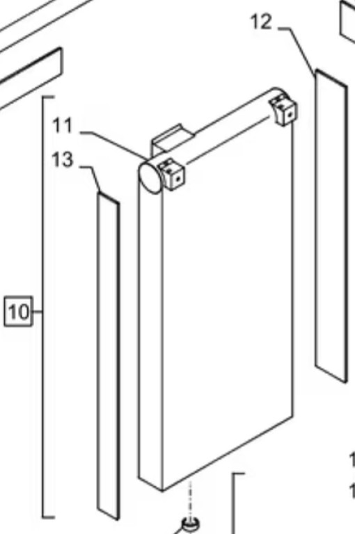 Case LN004130 - LN004140 - Radiador de óleo para Máquina de construção: foto 1 Case LN004130 - LN004140 - Radiador de óleo para Máquina de construção: foto 1