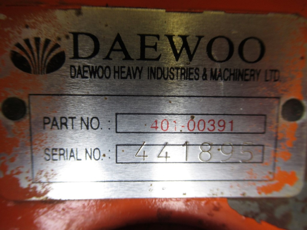 Daewoo 401-00391 - - Motor de giro para Máquina de construção: foto 2 Daewoo 401-00391 - - Motor de giro para Máquina de construção: foto 2