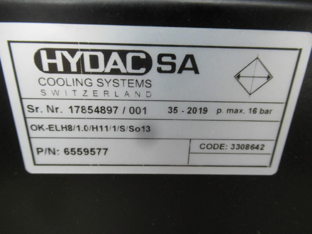 Hydac 6559577 - - Radiador para Máquina de construção: foto 4 Hydac 6559577 - - Radiador para Máquina de construção: foto 4