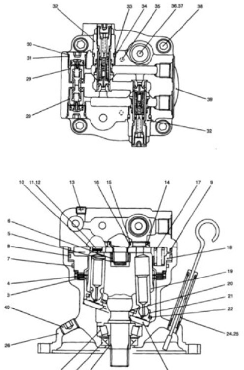 New Holland YT15V00005F2 - 72950197 - Motor hidráulico para Máquina agrícola: foto 1 New Holland YT15V00005F2 - 72950197 - Motor hidráulico para Máquina agrícola: foto 1