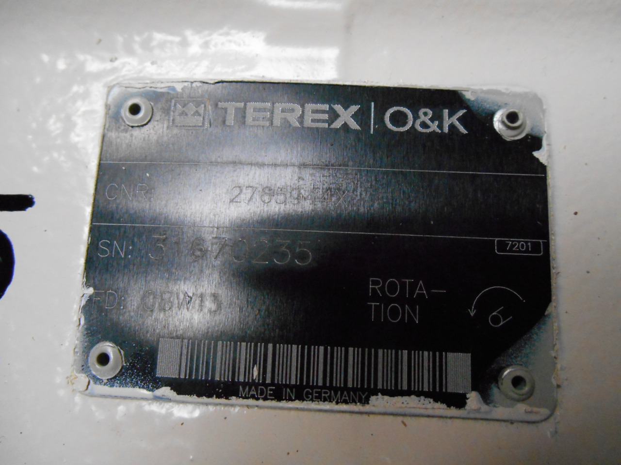 Terex O&K A10VO140DRG/31L-PSD12K01-S0679 (AP) - - Bomba hidráulica para Máquina de construção: foto 3 Terex O&K A10VO140DRG/31L-PSD12K01-S0679 (AP) - - Bomba hidráulica para Máquina de construção: foto 3