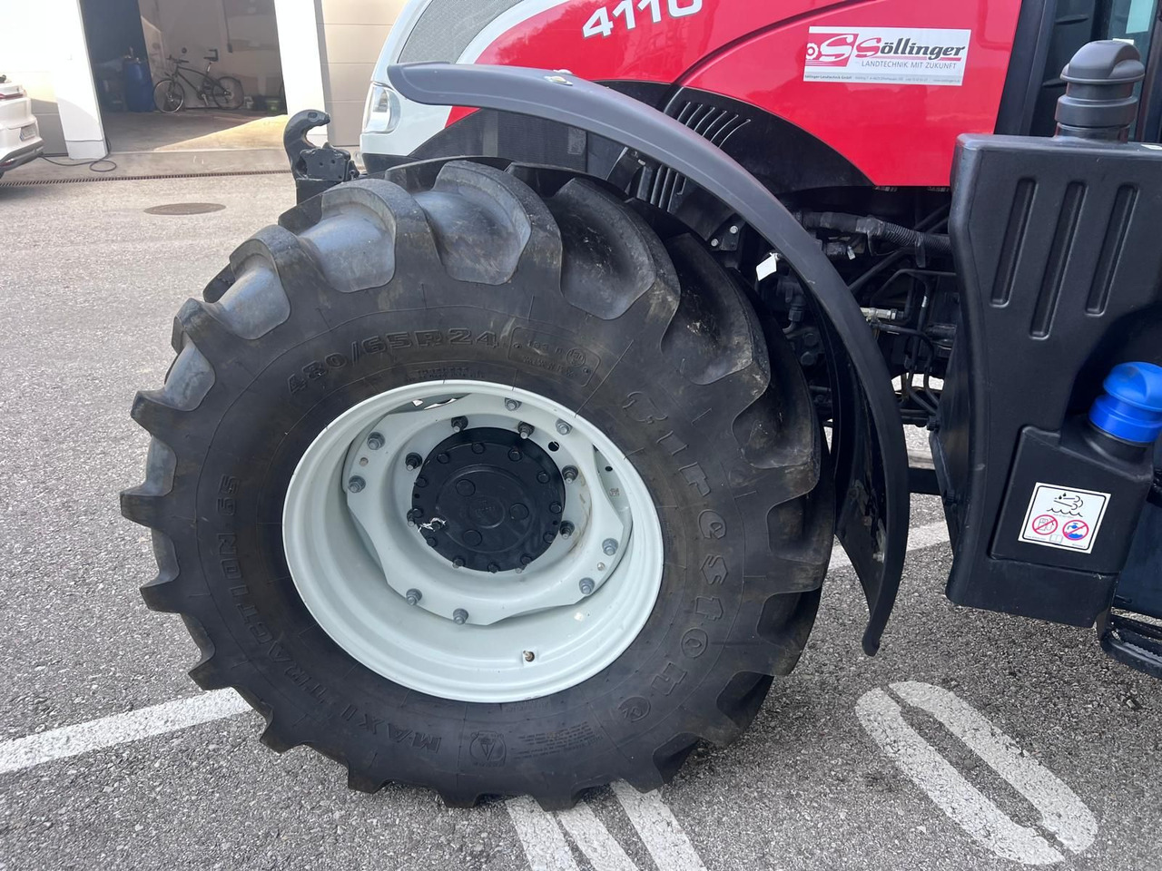 Trator Steyr 4110 Multi (Stage V): foto 10