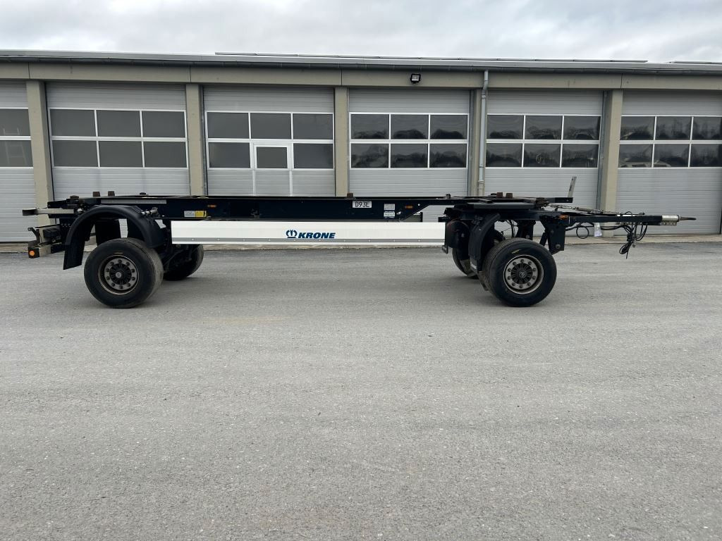 Reboque transportador de contêineres/ Caixa móvel novo Krone 2 Achswechselfahrgestell, Typ: MAXI AZW 18 eL3B7: foto 13