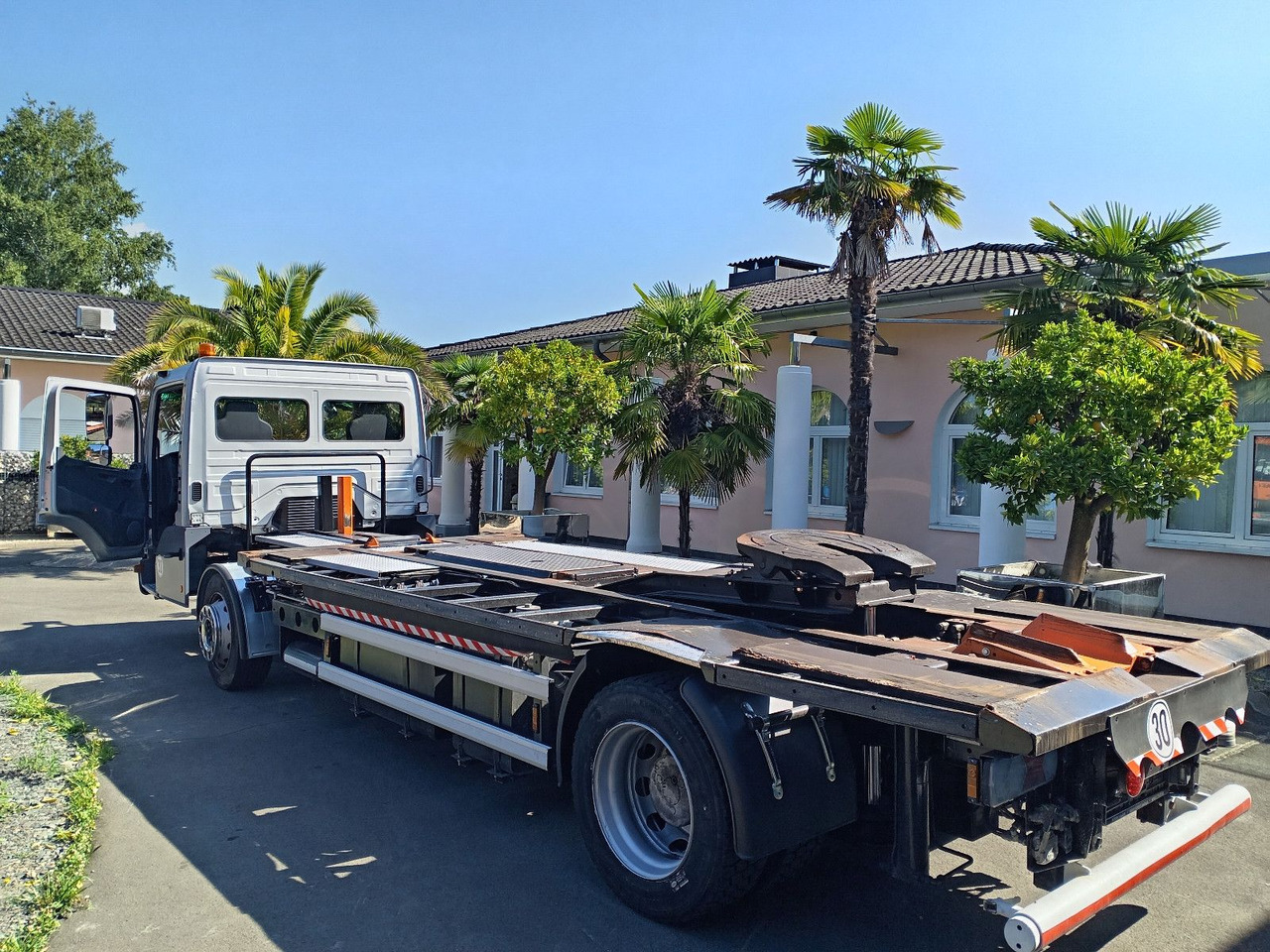 Mercedes-Benz Kamag/ Wiesel/ WBH/KB3708/mit Garantie - Camião transportador de contêineres/ Caixa móvel: foto 3 Mercedes-Benz Kamag/ Wiesel/ WBH/KB3708/mit Garantie - Camião transportador de contêineres/ Caixa móvel: foto 3