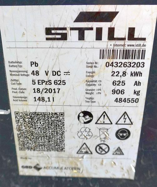GBD 48 Volt 5 PzS 625 Ah - Bateria automotiva: foto 5 GBD 48 Volt 5 PzS 625 Ah - Bateria automotiva: foto 5