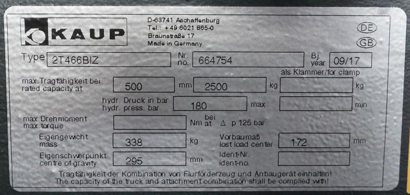 KAUP 2T466BIZ - Garfos: foto 4 KAUP 2T466BIZ - Garfos: foto 4