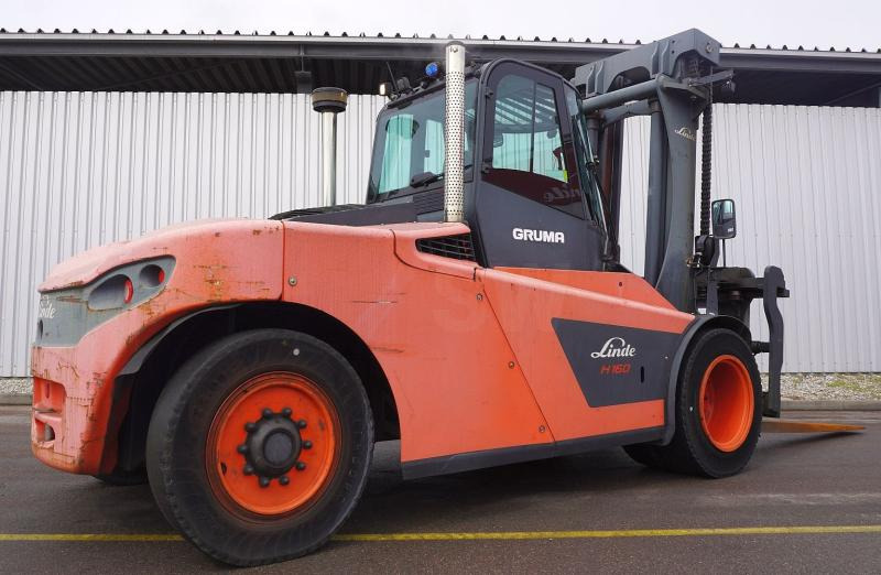 Linde H 160 D/1200 1401 - Empilhador a diesel: foto 2 Linde H 160 D/1200 1401 - Empilhador a diesel: foto 2