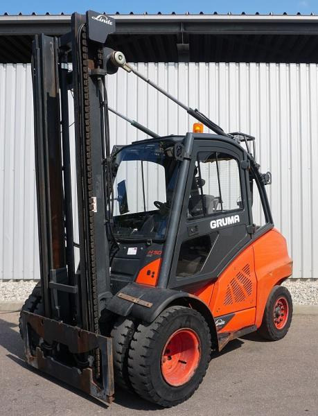 Linde H 50 D/600 (3B) EVO 394-02 - Empilhador a diesel: foto 1 Linde H 50 D/600 (3B) EVO 394-02 - Empilhador a diesel: foto 1