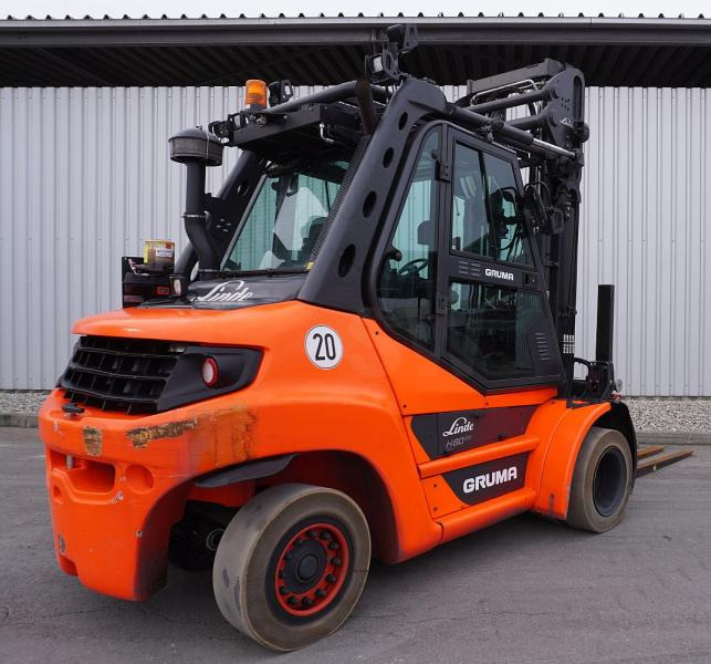 Linde H 80 D/600 EVO 396-03 - Empilhador a diesel: foto 2 Linde H 80 D/600 EVO 396-03 - Empilhador a diesel: foto 2