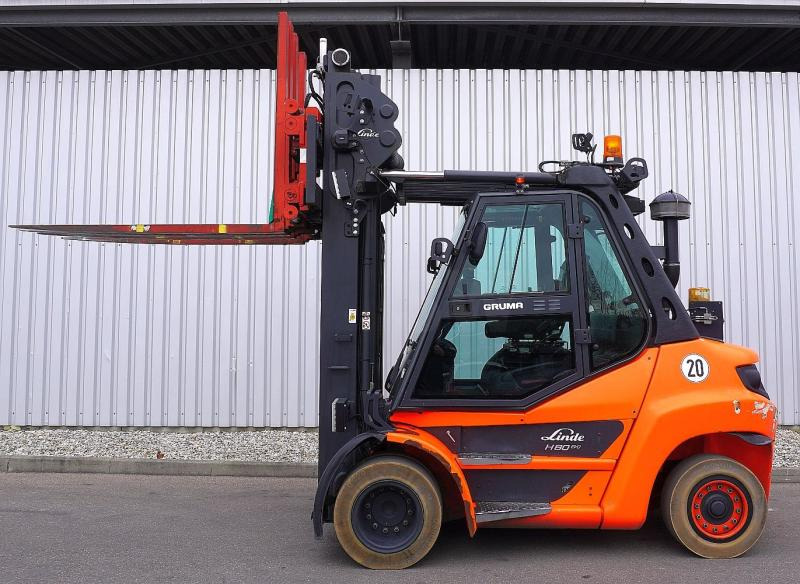Linde H 80 D/600 EVO 396-03 - Empilhador a diesel: foto 4 Linde H 80 D/600 EVO 396-03 - Empilhador a diesel: foto 4