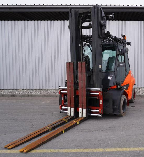 Linde H 80 D/600 EVO 396-03 - Empilhador a diesel: foto 1 Linde H 80 D/600 EVO 396-03 - Empilhador a diesel: foto 1