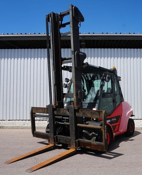 Linde H 80 D/900 EVO 396-03 - Empilhador a diesel: foto 1 Linde H 80 D/900 EVO 396-03 - Empilhador a diesel: foto 1