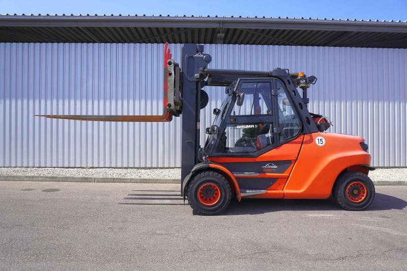 Linde H 80 T/1100 396-03 - Empilhador a gás: foto 1 Linde H 80 T/1100 396-03 - Empilhador a gás: foto 1