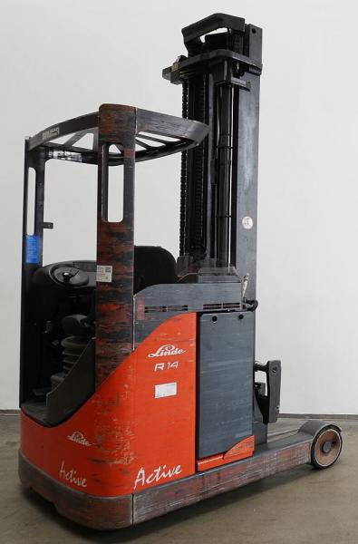 Linde R 14 115 - Empilhador retráctil: foto 1 Linde R 14 115 - Empilhador retráctil: foto 1