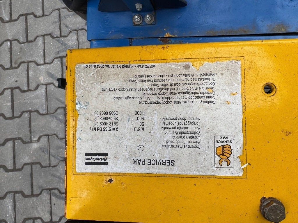 Atlas Copco XAS 35 - Compressor de ar: foto 4 Atlas Copco XAS 35 - Compressor de ar: foto 4