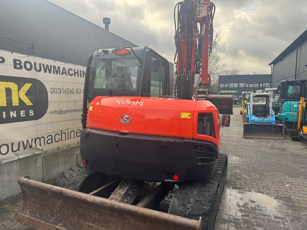 Mini escavadeira Kubota KX 080-4: foto 13