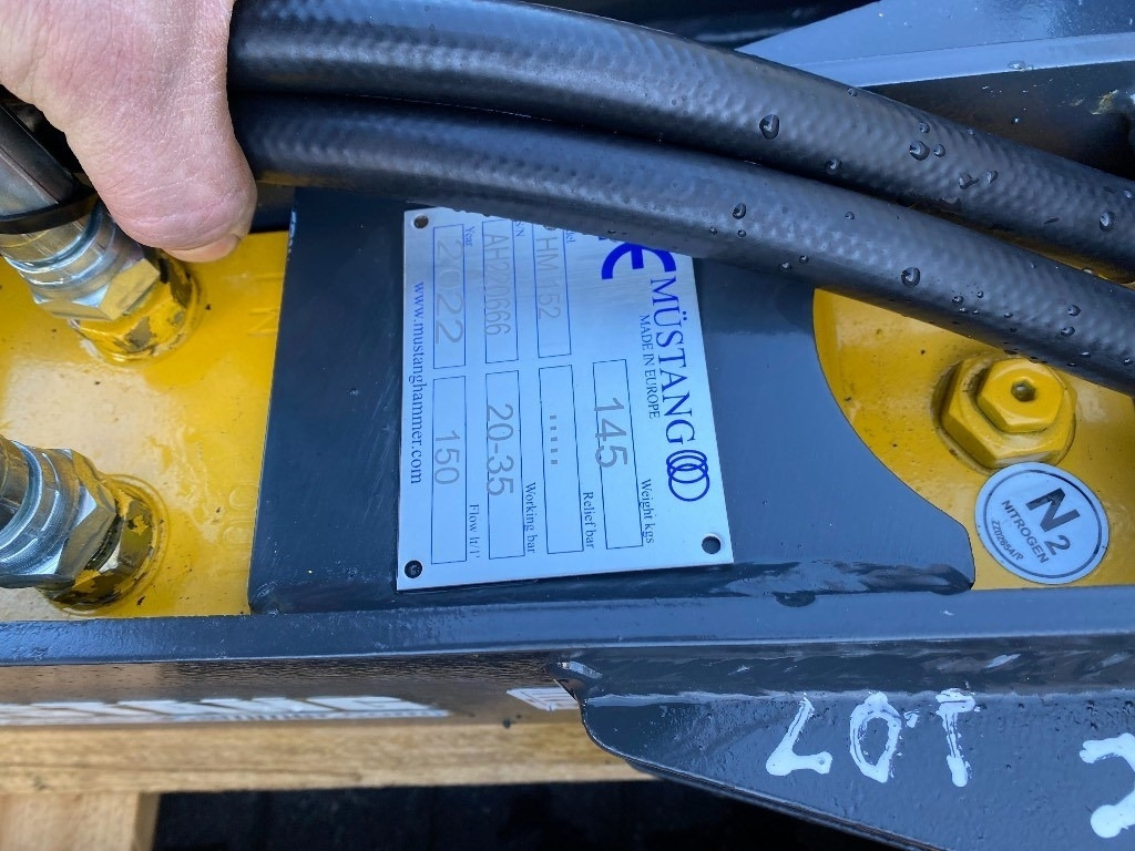 Martelo hidráulico para Máquina de construção Mustang HM: foto 12 Martelo hidráulico para Máquina de construção Mustang HM: foto 12