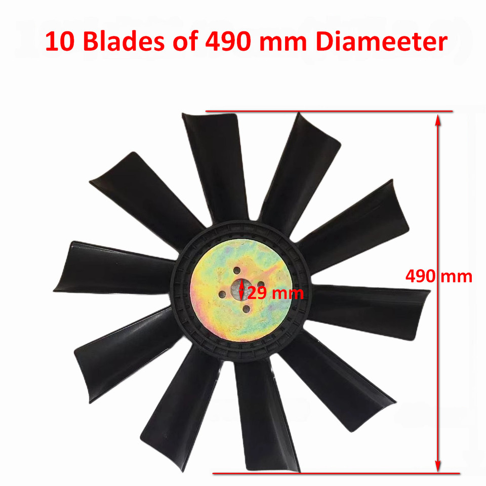 Qingdao Promising Engine Cooling Fan Blade for China Loader - Ventilador para Pá carregadora de rodas: foto 5 Qingdao Promising Engine Cooling Fan Blade for China Loader - Ventilador para Pá carregadora de rodas: foto 5
