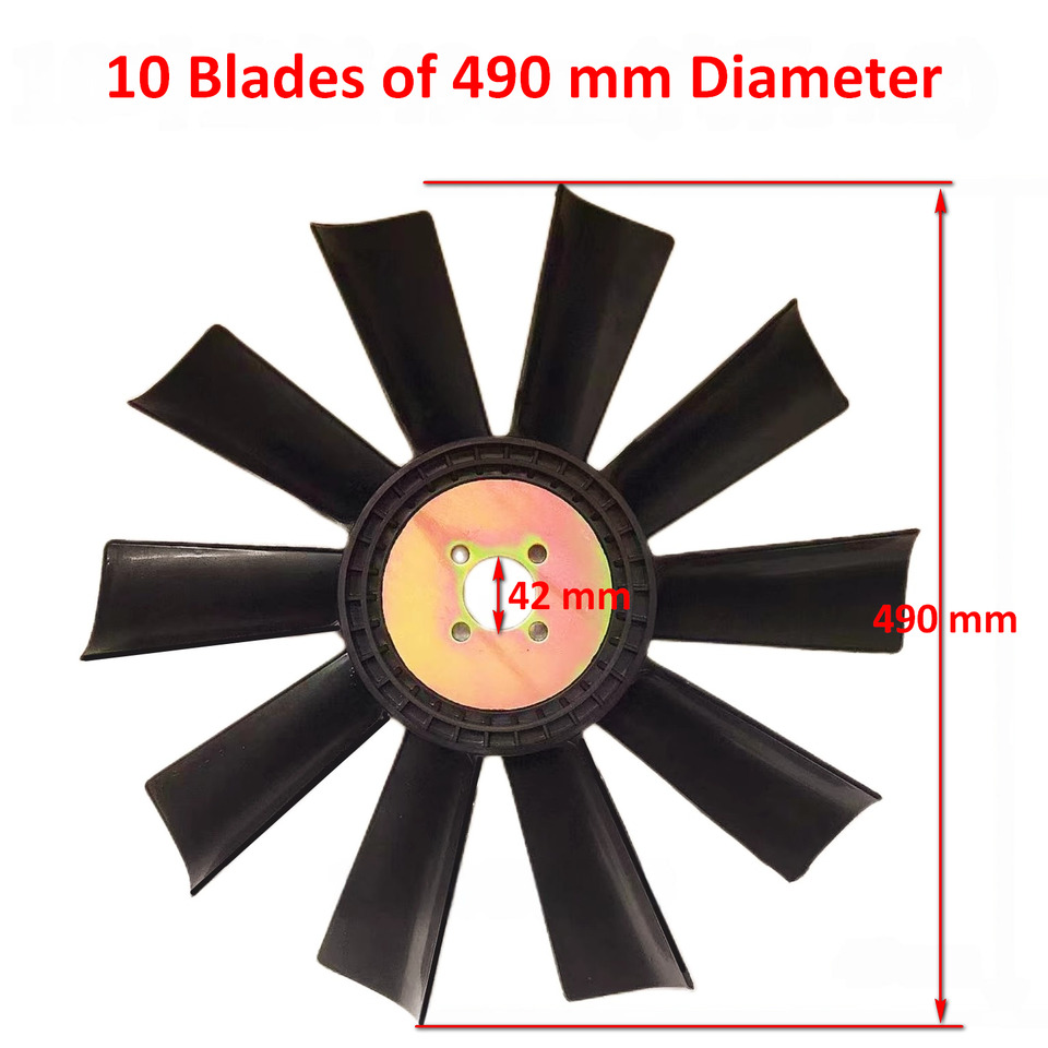 Ventilador para Pá carregadora de rodas novo Qingdao Promising Engine Cooling Fan Blade for China Loader: foto 6 Ventilador para Pá carregadora de rodas novo Qingdao Promising Engine Cooling Fan Blade for China Loader: foto 6