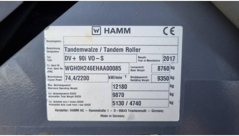 Rolo Hamm DV90 i+ Vält: foto 13