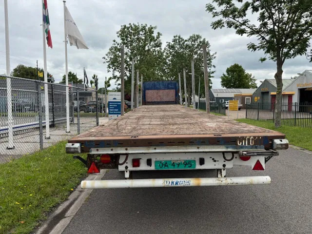 Krone SD Flatbed met rongen 41 ton standard chassis - Semi-reboque plataforma/ Caixa aberta: foto 5 Krone SD Flatbed met rongen 41 ton standard chassis - Semi-reboque plataforma/ Caixa aberta: foto 5