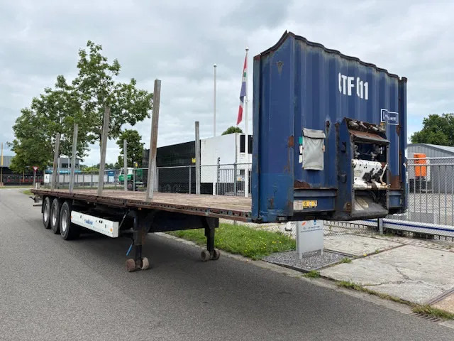 Krone SD Flatbed met rongen 41 ton standard chassis - Semi-reboque plataforma/ Caixa aberta: foto 3 Krone SD Flatbed met rongen 41 ton standard chassis - Semi-reboque plataforma/ Caixa aberta: foto 3
