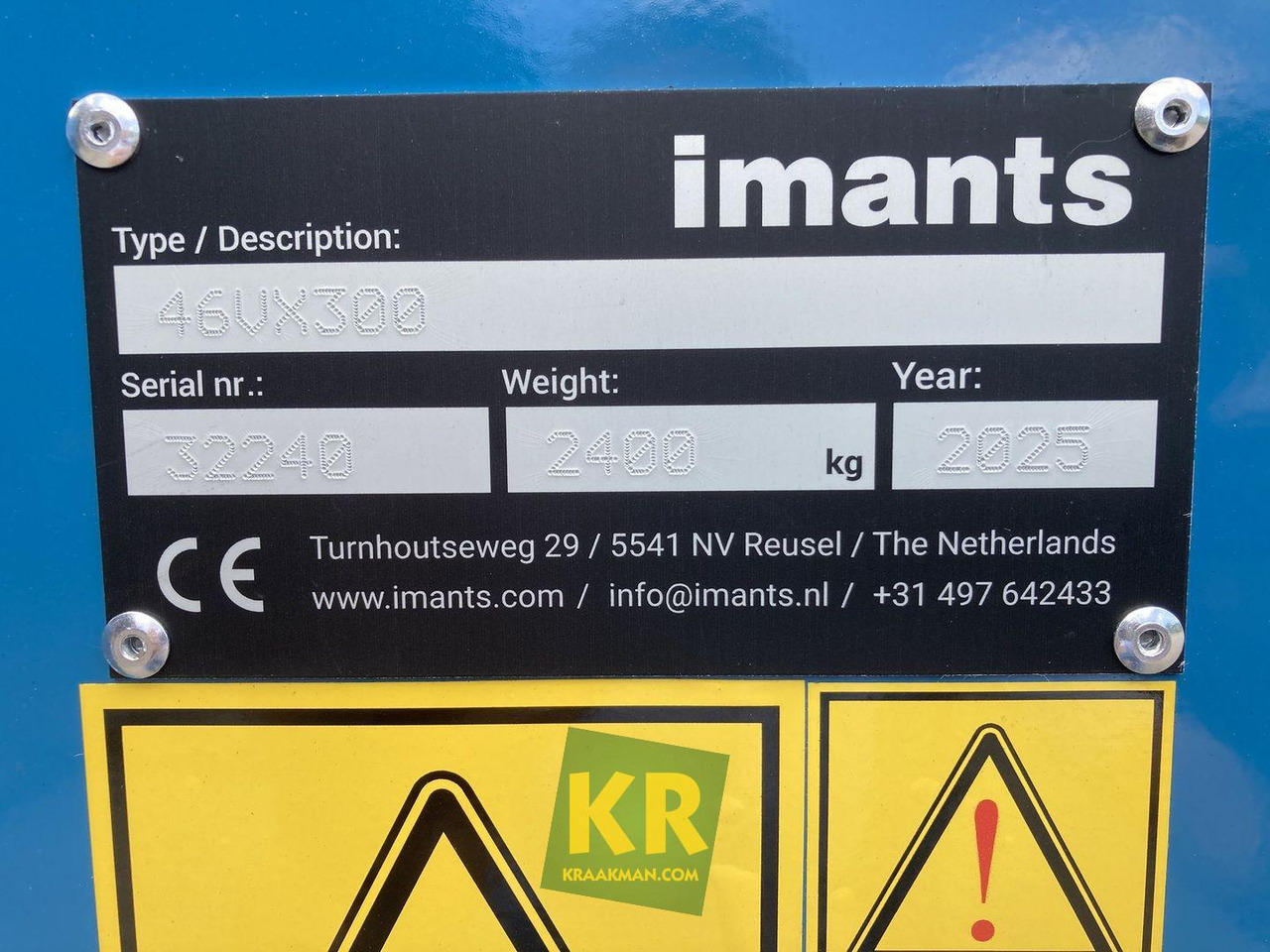 46VX300 MKIV Imants - Fresa agrícola: foto 2 46VX300 MKIV Imants - Fresa agrícola: foto 2