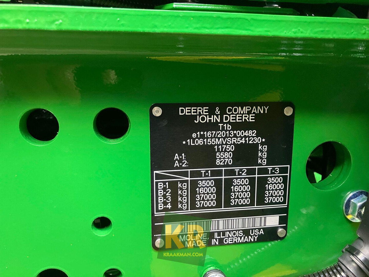 6M 155 John Deere - Trator: foto 4 6M 155 John Deere - Trator: foto 4