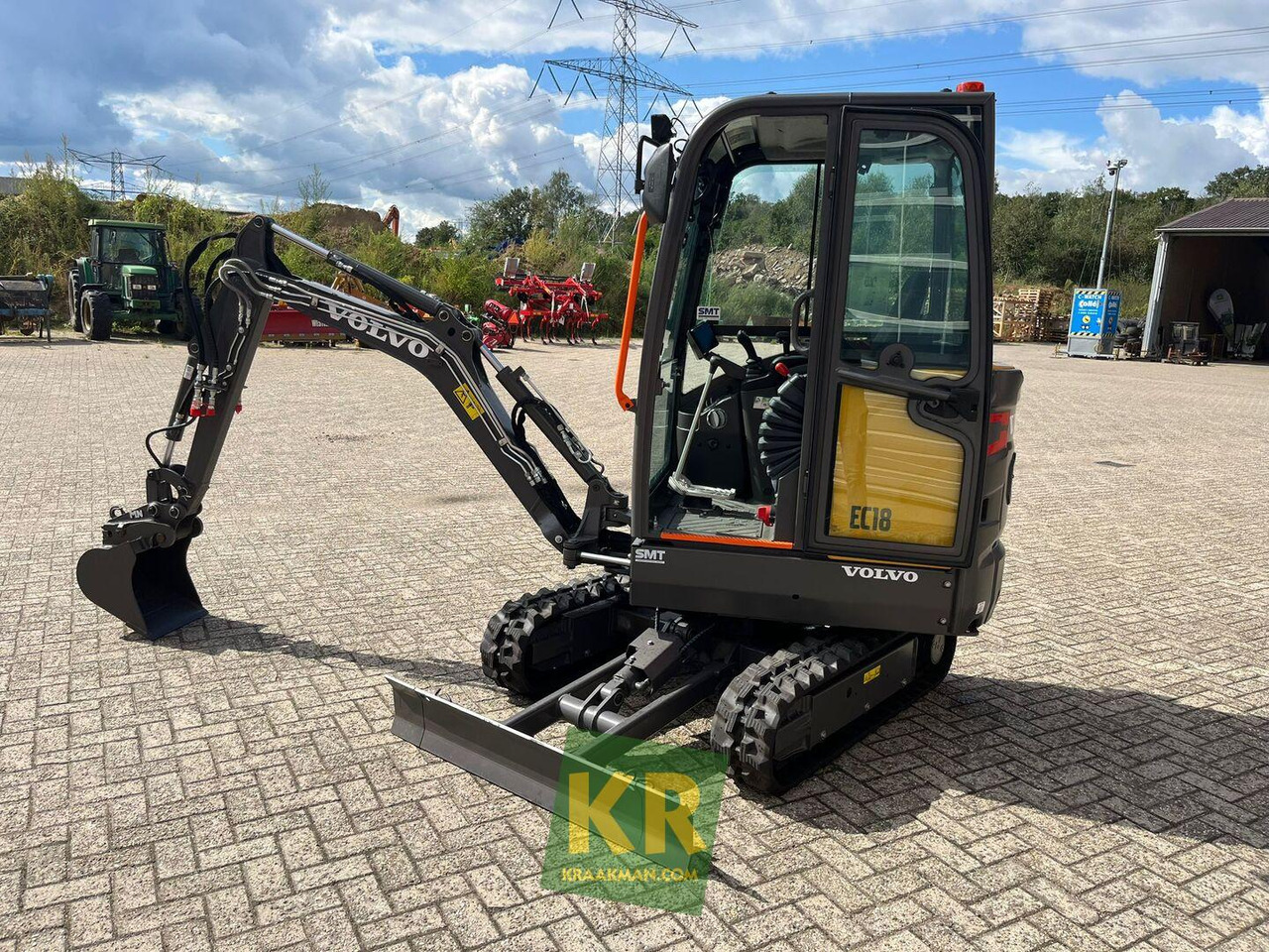 EC18 Electric Volvo - Escavadora de rastos: foto 1 EC18 Electric Volvo - Escavadora de rastos: foto 1