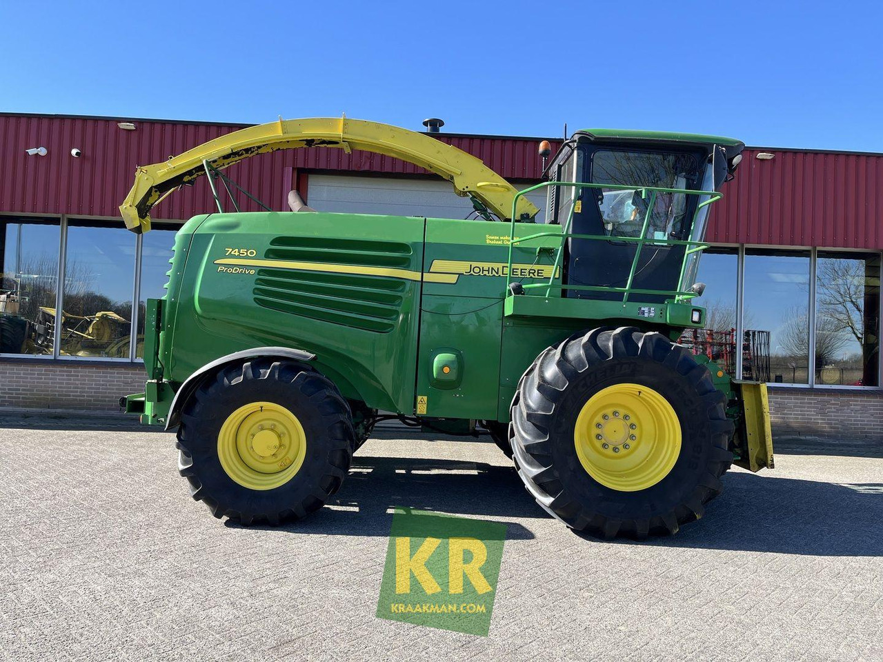 John Deere 7450 - Picadora de forragem automotriz: foto 1 John Deere 7450 - Picadora de forragem automotriz: foto 1