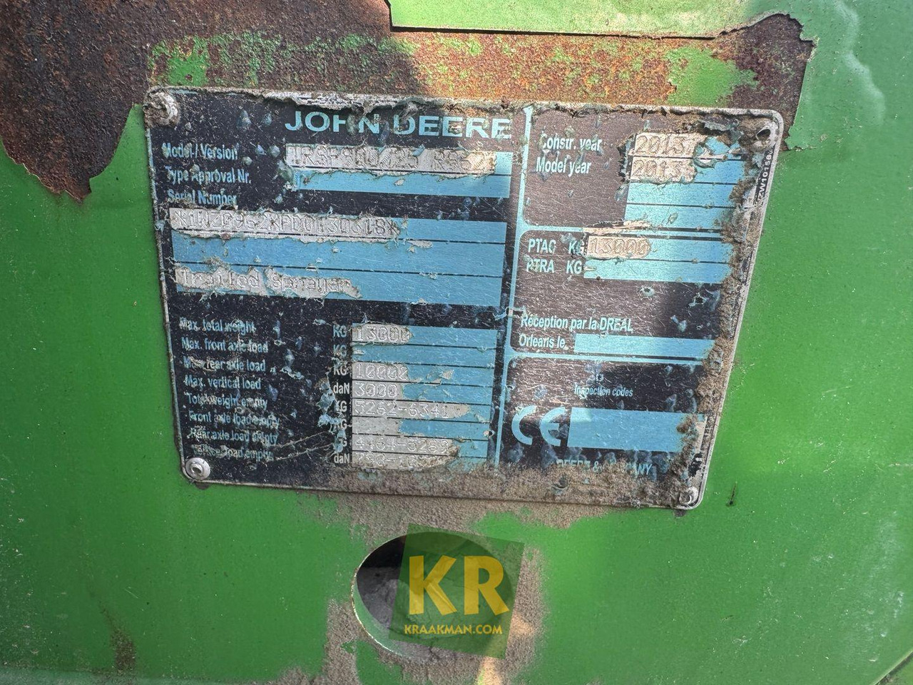 John Deere R962I - Pulverizador agricola: foto 2 John Deere R962I - Pulverizador agricola: foto 2