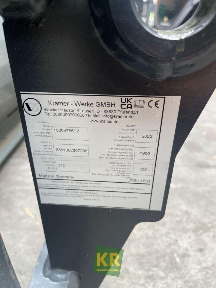 Kramer Voorzetstukken - Balde carregador: foto 3 Kramer Voorzetstukken - Balde carregador: foto 3