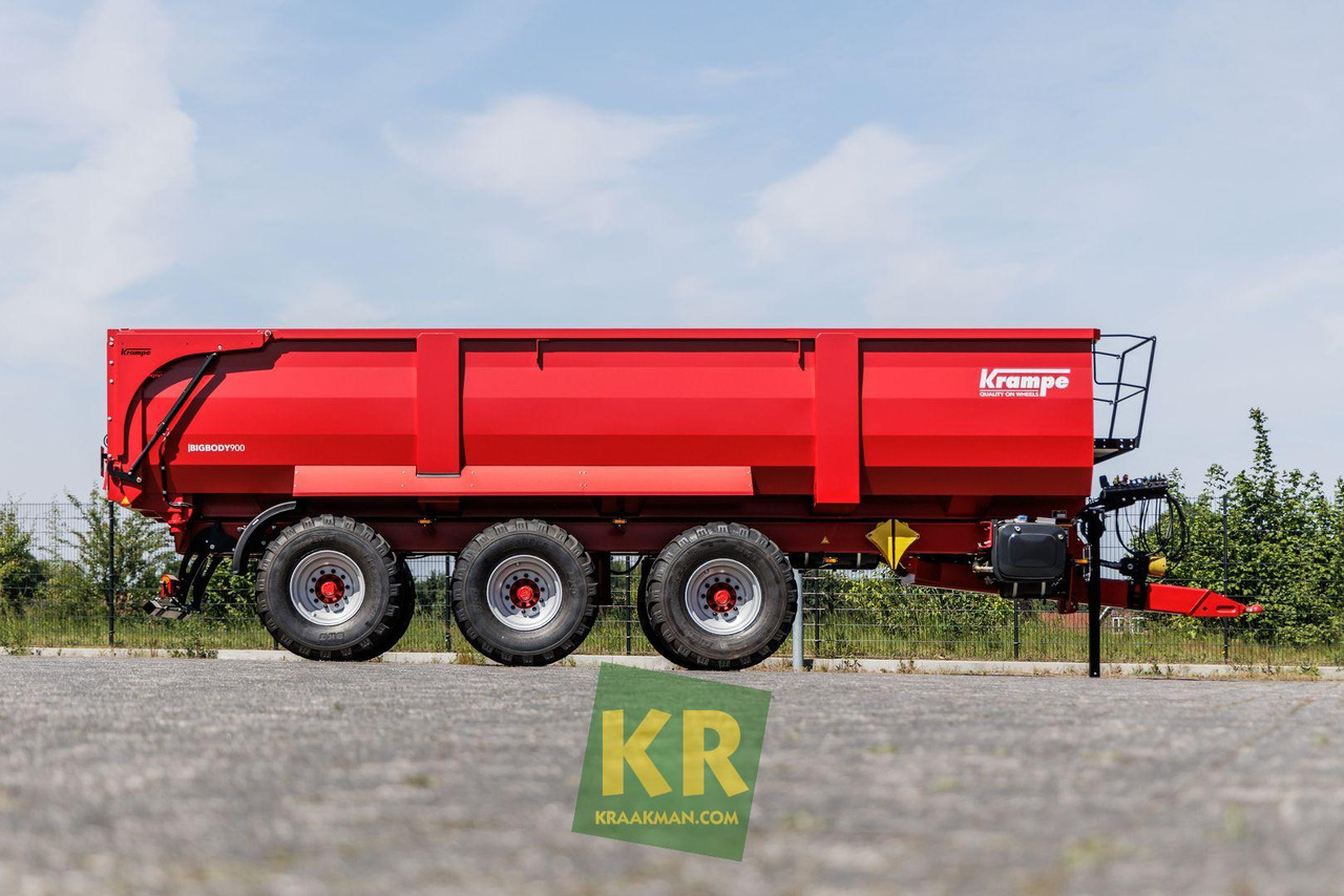Krampe BIG BODY 900 - Reboque basculante agrícola: foto 5 Krampe BIG BODY 900 - Reboque basculante agrícola: foto 5