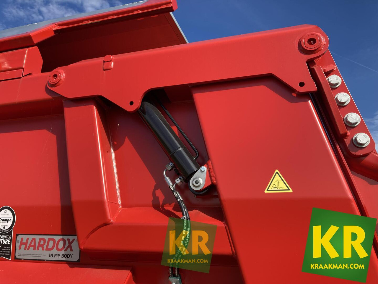 Krampe HD550 - Reboque basculante agrícola: foto 3 Krampe HD550 - Reboque basculante agrícola: foto 3