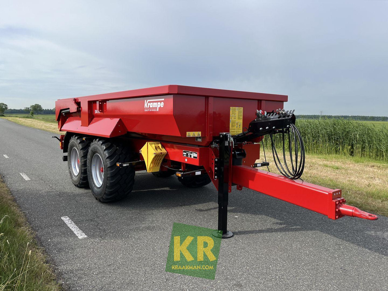 Krampe SK460 gronddumper - Reboque basculante agrícola: foto 2 Krampe SK460 gronddumper - Reboque basculante agrícola: foto 2