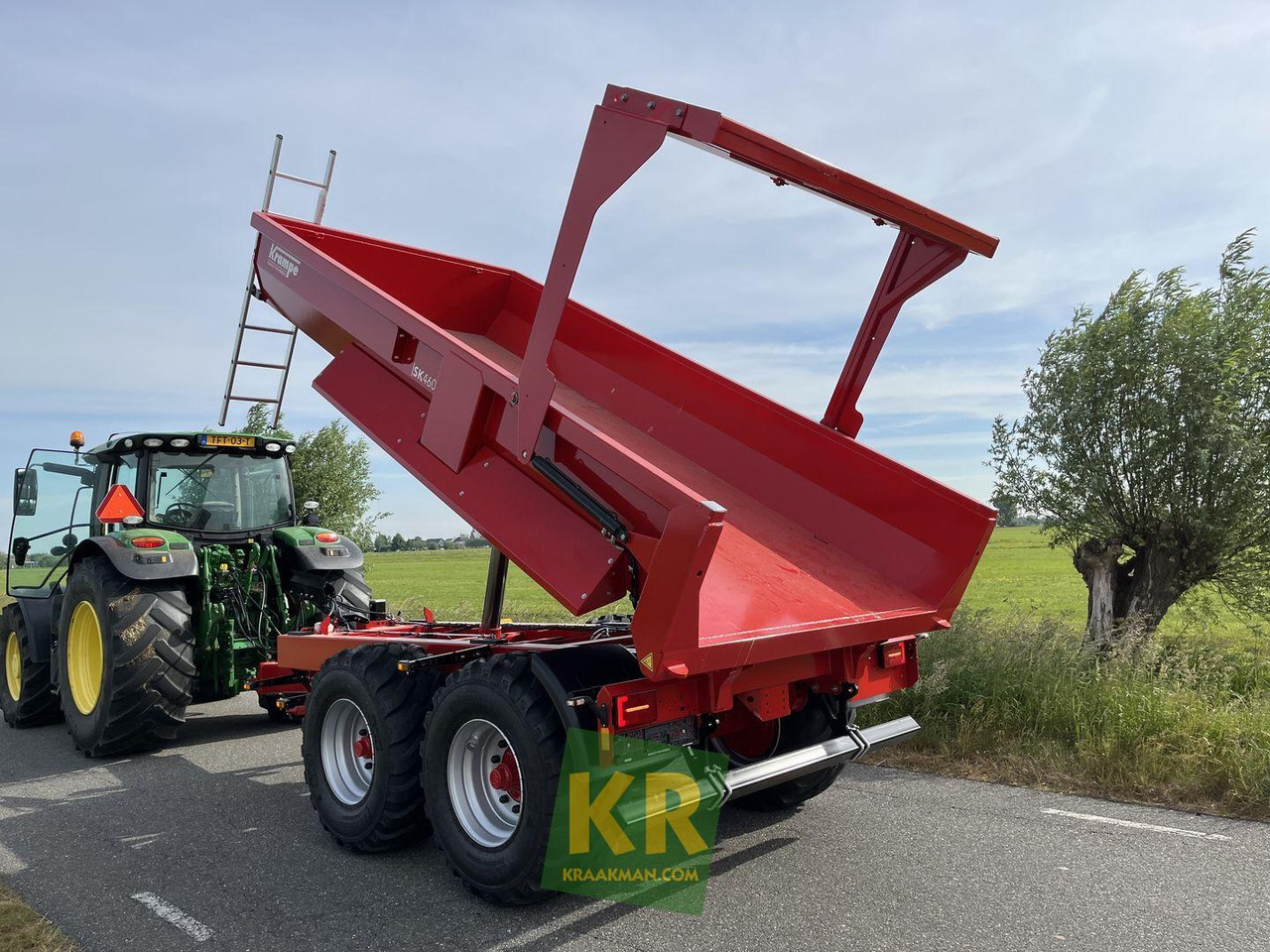 Krampe SK460 gronddumper - Reboque basculante agrícola: foto 1 Krampe SK460 gronddumper - Reboque basculante agrícola: foto 1
