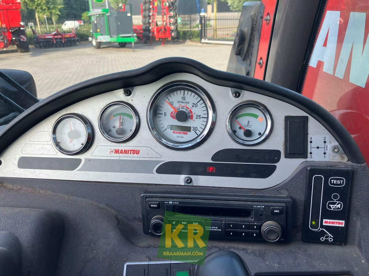 Empilhador telescópico Manitou MLT 634 LSU verreiker: foto 13