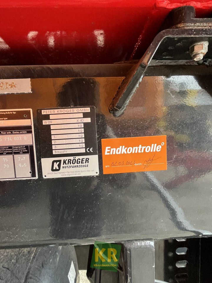 Overig Kröger - Reboque basculante agrícola: foto 4 Overig Kröger - Reboque basculante agrícola: foto 4