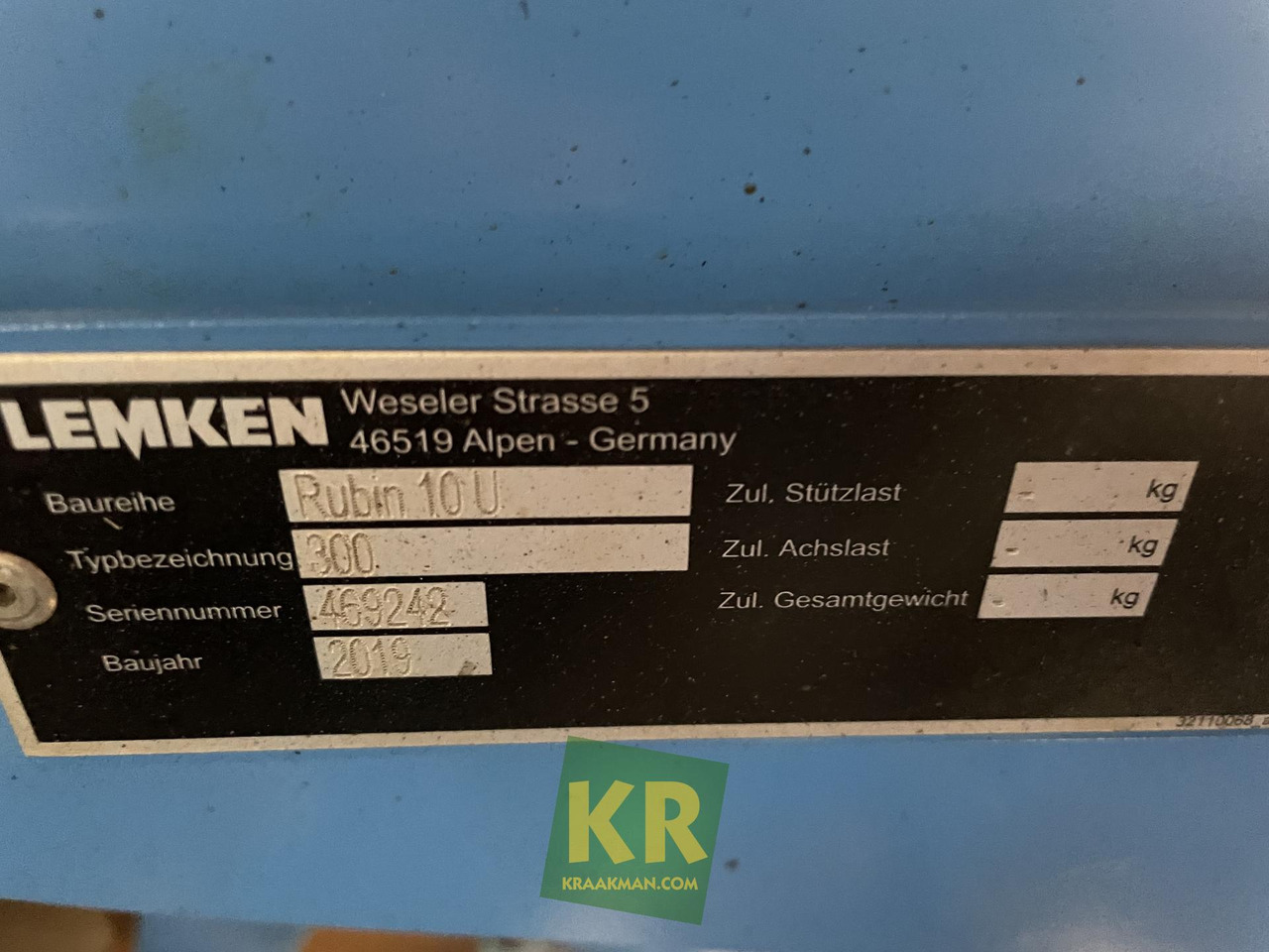 Rubin 10 Lemken - Grades de discos: foto 5 Rubin 10 Lemken - Grades de discos: foto 5